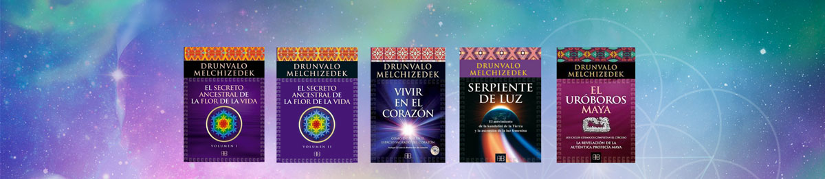 Cinco libros de Drunvalo Melchizedek